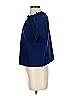Hill House Blue Short Sleeve Turtleneck Size XS - photo 4