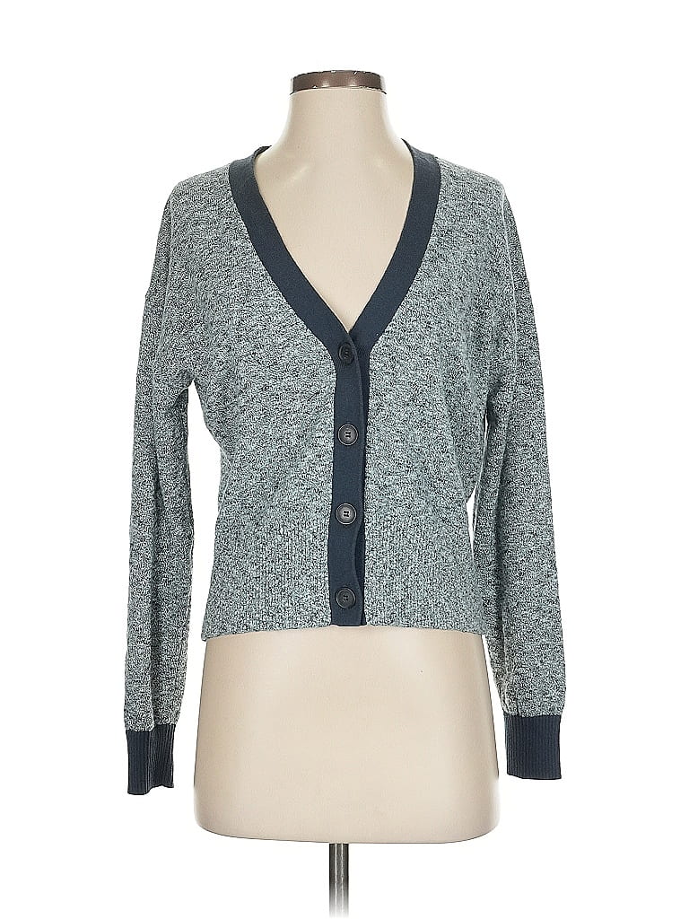Naadam Gray Blue Cardigan Size S - photo 1