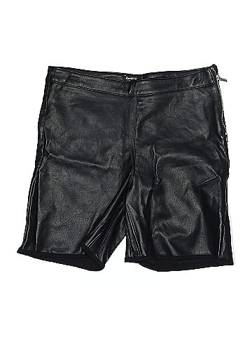 Bershka Faux Leather Shorts (view 1)