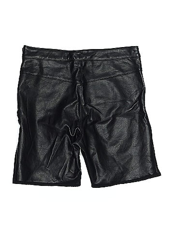 Bershka Faux Leather Shorts (view 2)
