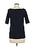 Talbots Black 3/4 Sleeve Top Size M - photo 2