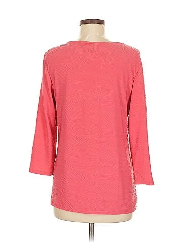 JM Collection 3/4 Sleeve Top (view 2)