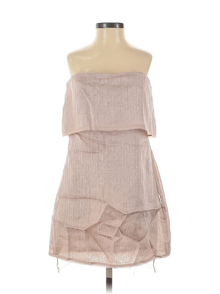 Pre-owned Bcbgmaxazria Cocktail Dress In Brown