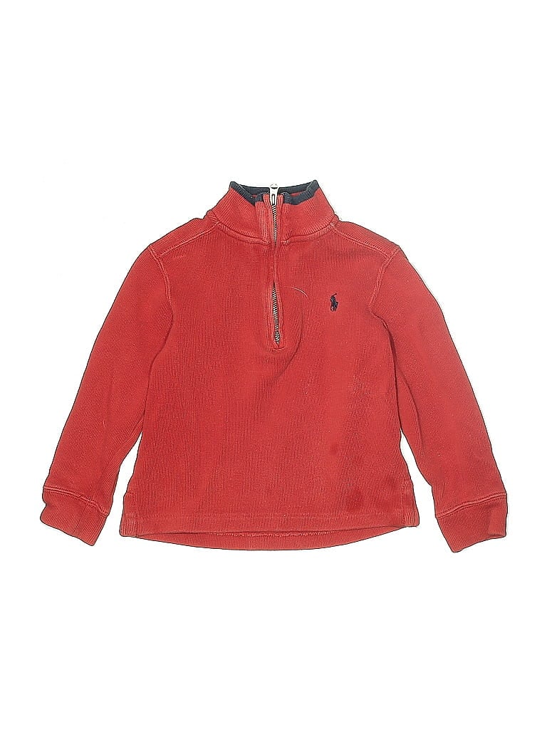 Polo by Ralph Lauren Red Pullover Sweater Size 4 - photo 1