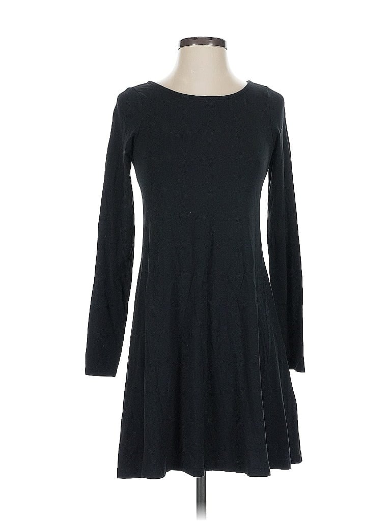 Pre-owned Express Casual Dress In Black