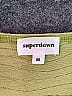 Superdown 100% Polyester Solid Green Casual Skirt Size M - photo 4
