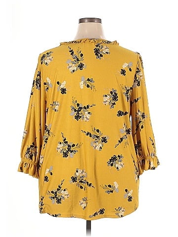 MELLODAY 3/4 Sleeve Blouse (view 2)