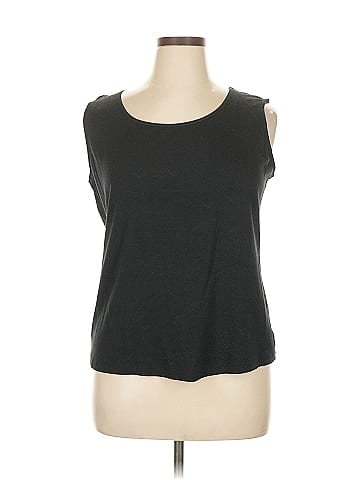 JM Collection Sleeveless T-Shirt (view 1)