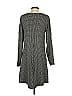 Lou & Grey for LOFT Houndstooth Gray Casual Dress Size XS - photo 2
