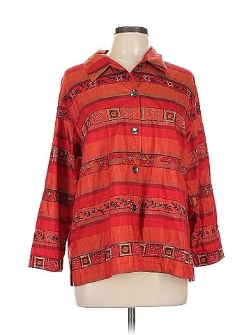 Chico's Design 3/4 Sleeve Silk Top (view 1)