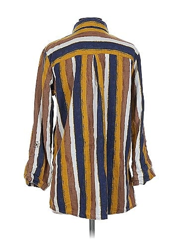 Ellen Tracy 3/4 Sleeve Button-Down Shirt (view 2)