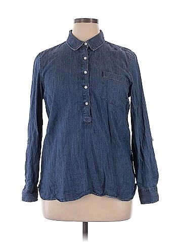 Tommy Hilfiger Long Sleeve Button-Down Shirt (view 1)