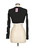 Edikted Black Long Sleeve Top Size M - photo 2