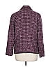 Notations 100% Polyester Tweed Purple Blazer Size L - photo 2
