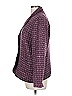 Notations 100% Polyester Tweed Purple Blazer Size L - photo 4
