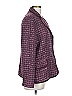 Notations 100% Polyester Tweed Purple Blazer Size L - photo 3