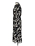 Donna Morgan 100% Polyester Print Black Casual Dress Size 10 - photo 4