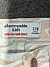 Abercrombie Paisley Ivory Denim Shorts Size 7 - 8 - photo 3