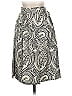 ETRO 100% Silk Paisley Gray Ivory casual skirt Size EU (IT) 40 / US 4 - photo 1