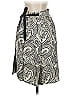 ETRO 100% Silk Paisley Gray Ivory casual skirt Size EU (IT) 40 / US 4 - photo 2