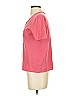 Kasper 100% Cotton Pink Short Sleeve Top Size S - photo 4