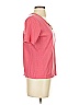 Kasper 100% Cotton Pink Short Sleeve Top Size S - photo 3