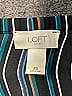 Ann Taylor LOFT Outlet 100% Polyester Blue Short Sleeve Blouse Size XS - photo 7