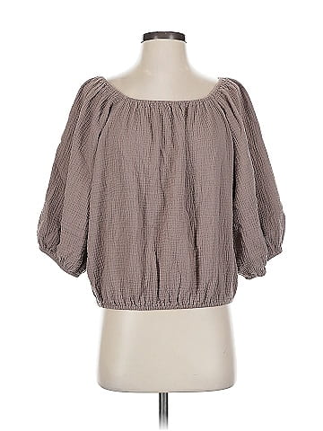 Bobi 3/4 Sleeve Blouse (view 1)