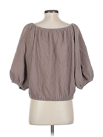 Bobi 3/4 Sleeve Blouse (view 2)