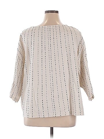 Purejill 3/4 Sleeve Blouse (view 2)