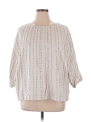 Purejill 3/4 Sleeve Blouse (view 1)