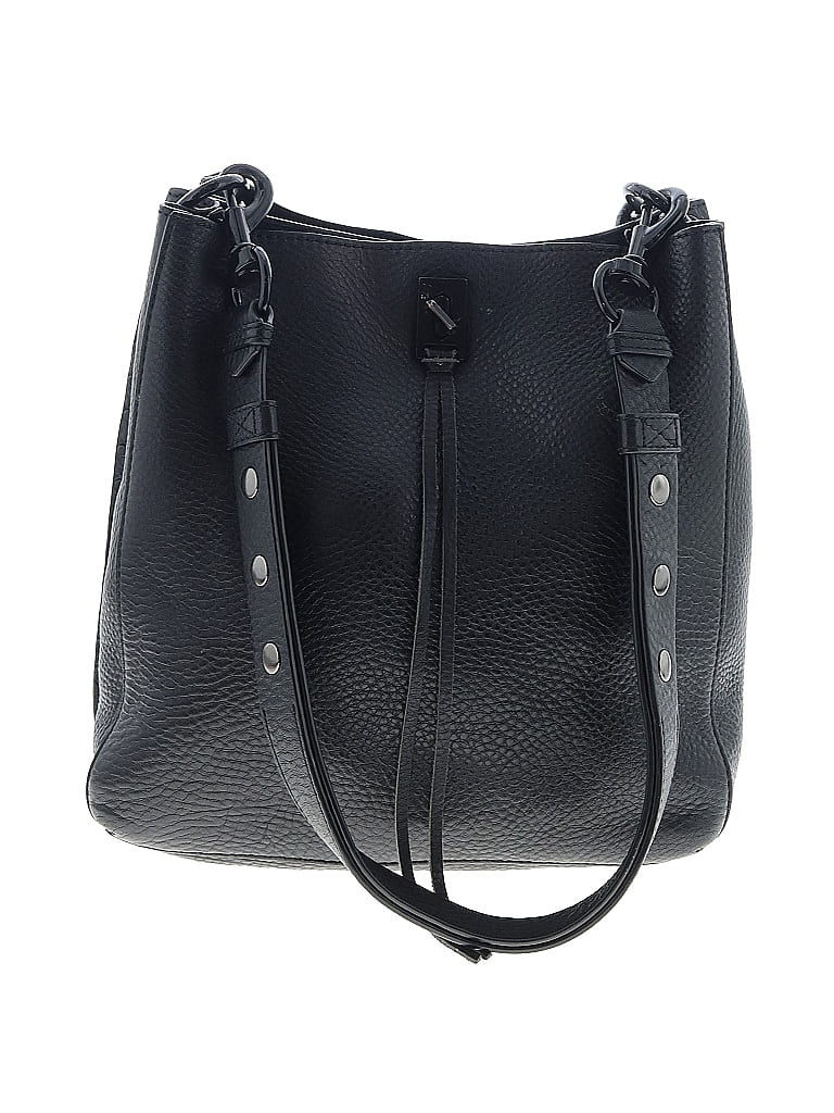 Rebecca Minkoff Black Leather Hobo One size - photo 1