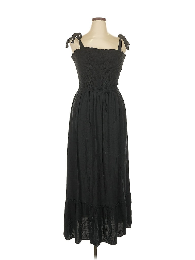 Zesica 100% Viscose Black Casual Dress Size XL - photo 1