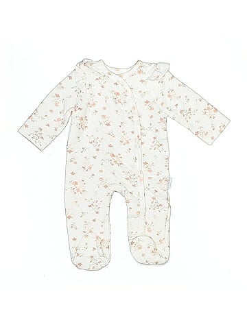 Shabby Chic Long Sleeve Onesie (view 1)