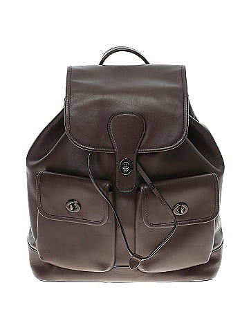 Coach Factory Leather Backpack (view 1)