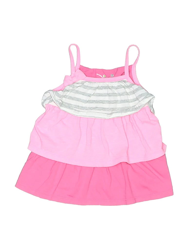 Jumping Beans 100% Cotton Pink Sleeveless Top Size 12 - photo 1