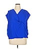 Gibson Blue Sleeveless Blouse Size XL - photo 1