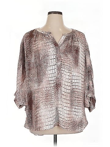 Jennifer Lopez 3/4 Sleeve Blouse (view 1)