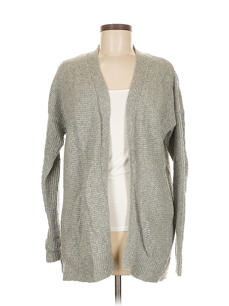 Pre-owned Gap Cardigan Sweater In Gray