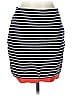 Ann Taylor Stripes Blue Casual Skirt Size 6 - photo 1