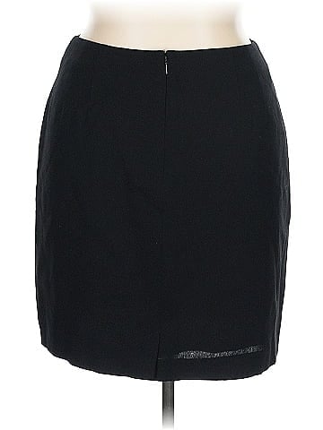 Linda Allard Ellen Tracy Wool Skirt (view 2)