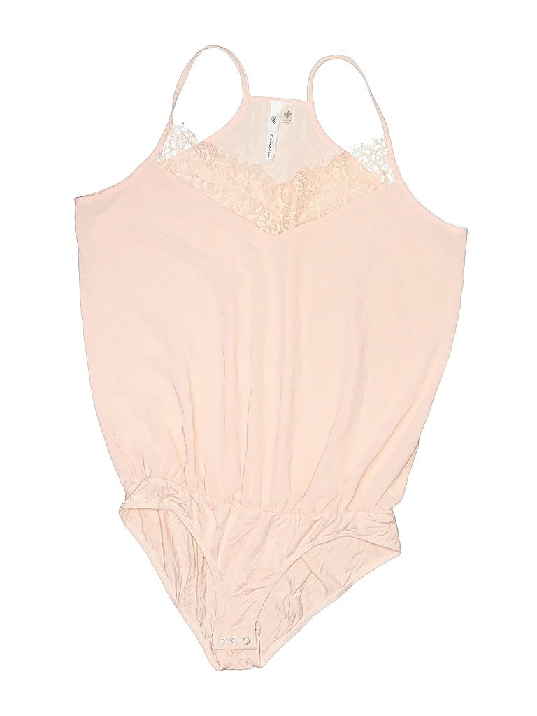 Pre-owned Ny Collection Bodysuit In Pink