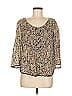 Denim & Supply Ralph Lauren 100% Cotton Gray 3/4 Sleeve Blouse Size M - photo 1