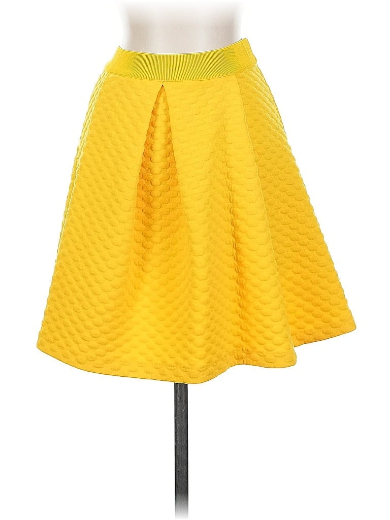 H&m Formal Skirt In Yellow