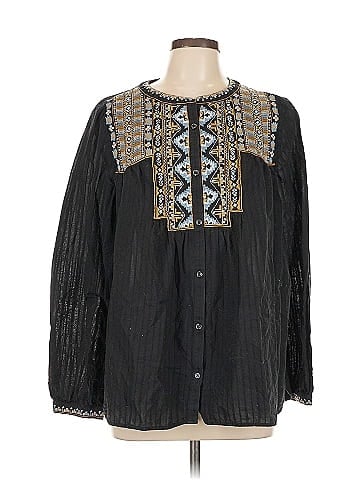 Purejill Long Sleeve Blouse (view 1)