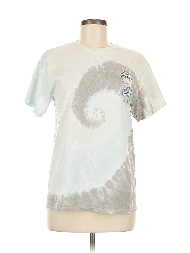 Simply Southern 100% Cotton Tie-dye Gray Short Sleeve T-Shirt Size M - photo 1