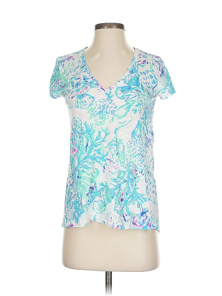 Top Short Sleeve Designer By Lilly Pulitzer In Pink, Size: Xs main image 1