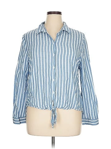 Lola River Long Sleeve Button-Down Shirt (view 1)