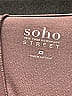 Soho JEANS NEW YORK & COMPANY Solid Brown Casual Dress Size M - photo 6