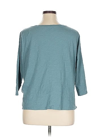 Eileen Fisher 3/4 Sleeve T-Shirt (view 2)
